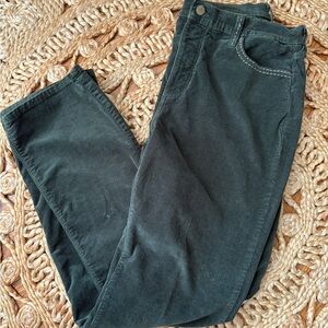 NYDJ Forest Green Corduroy Trousers